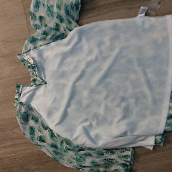 A-2 Entro top balloon sleeves size small - Picture 11 of 12